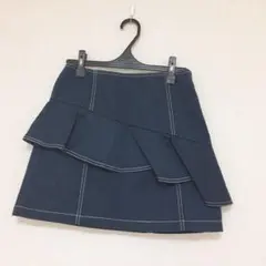 台形スカート デニムスカート