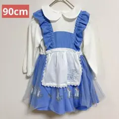 リトシー 美女と野獣 ベル なりきり ワンピース ドレス 90cm