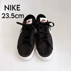 NIKE ナイキ ウィメンズ コートレガシーキャンバス ブラック 23.5cm