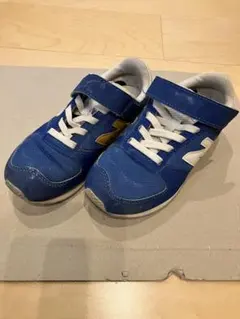 New Balance 青 スニーカー 19.5