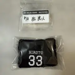 INI 西洸人　リストバンド　ネームプレート 2点セット