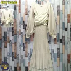 eimy istoire　エイミーイストワール　ワンピース　ニット　リボン