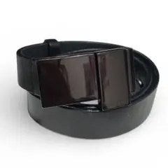 GUCCI ブラック レザーベルト