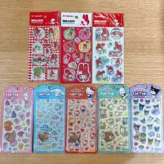 サンリオ　韓国　シール　まとめ売り
