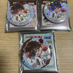 名探偵コナントレーディングホログラム 缶バッジ　ショコラティエセット