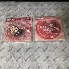 ホロクッキングくじ　さくらみこ、癒月ちょこ　アクリルスタンドコースターセット