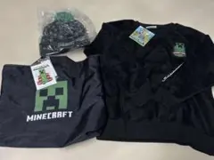 Minecraft トレーナー トートバッグ ニット帽