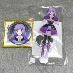 アイカツ！ アトレ秋葉原 スミレ　缶バッジ　アクスタ　セット