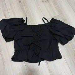 OLIVE des OLIVE オフショルブラウス ブラックのサムネイル