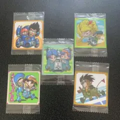 ドラゴンボールウエハースシール　５枚セット