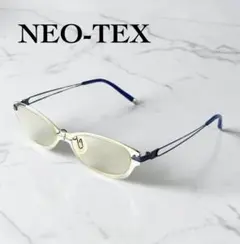 NEO-TEX メガネ NTX-03 クリアフレーム メガネ　度入り