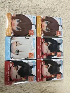 ホロライブひっかけフィギュアVol.8 大神ミオ　夏色まつり　白フブキ6個セット