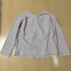 新品 anySiS ストライプ 長袖シャツ 2 M エニシス トップス