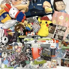 ノンジャンル 雑貨、アニメグッズ類まとめ売り① 箱140サイズ 500点