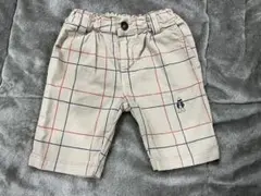bobochoses チェックハーフパンツ　98センチ