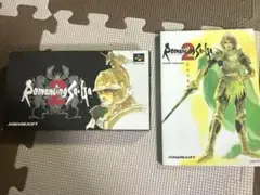 ロマンシングサガ2 箱説付　攻略本付