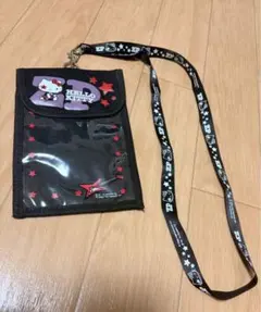 非売品 ハローキティ ネックポーチ Zepp札幌 配布 限定 サンリオパスケース