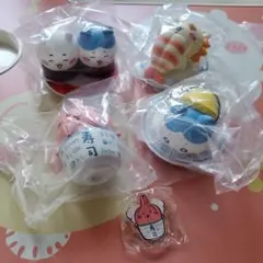 ちいかわ寿司　フィギュアコレクション　ハチワレ　タマゴ　うさぎ　シーサー