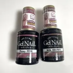 マグネットジェルネイル 2色セット