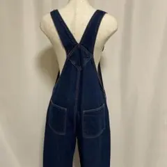 WEGO デニムサロペット S ワイド 体型カバー