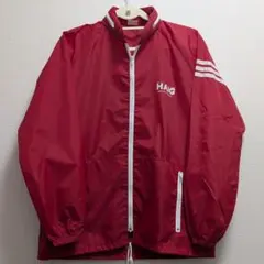 【希少・日本製】HAIG ヘイグ サントリー ナイロンジャケット レトロ L 赤