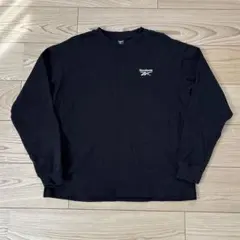 Reebok ブラック 長袖Tシャツ M