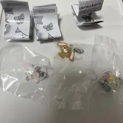 ゆるっとめじるしアクセサリー　3個セット