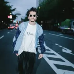 希少　アディダス　常田大希　着用　アディダス ナイロン ジャケット　XL