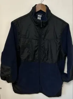 champion 異素材ナイロンフリースジャケット　サイズＭ ヴィンテージ