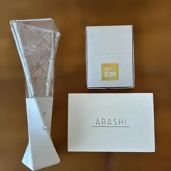 【嵐】アニバーサリーツアー　5×20 ペンライト　写真メッセージ　スワロフスキー