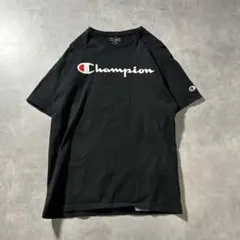 champion ワンポイントロゴ プリント デザイン Tシャツ