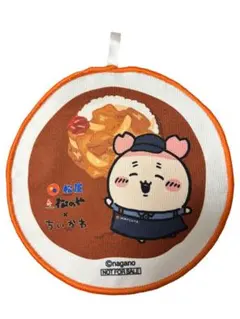 ちいかわ 松屋　オリジナルハンドタオル　古本屋　カニちゃん