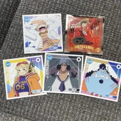 ワンピース キャラクターシール 5枚セット