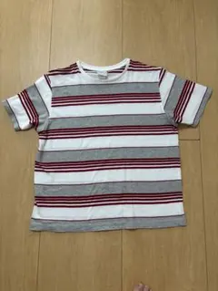 90s USA製ワラワラスポーツボーダーTシャツ　サイズM 好配色⭕️のサムネイル