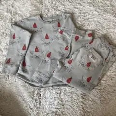 マーキーズ　セットアップ　パジャマ　ねこ柄130