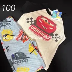 新品【カーズ×100cm】PIXAR カーズ ライトニング パジャマ 上下セット