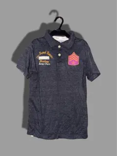 K*1様 Flash Report ポロシャツ ミリタリーデザイン グレー Mのサムネイル
