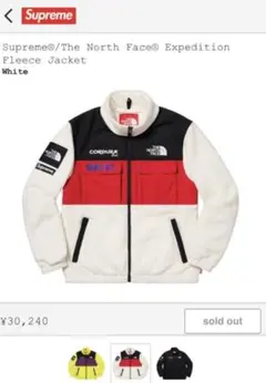 Supreme ノースフェイス Expedition Fleece Jacket
