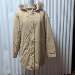 クロコダイルファー付き モッズコート