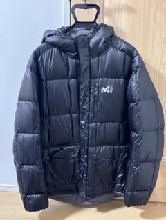 美品　MILLET ミレー　リバーシブルダウンジャケット L ブラック/グレー