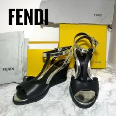 【フェンディ FENDI】　美品　レディース　サンダル　アンクル