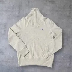 90s Polo by Ralph Lauren フード付きトレーナー Sグレー