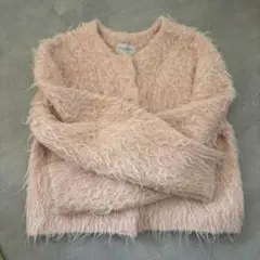 URBAN RESEARCH ピンク シャギーニット