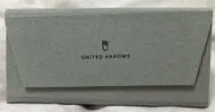 UNITED ARROWS メガネケース グレー Zoff