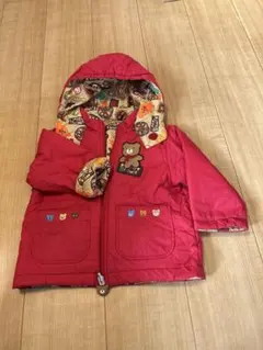 ホットビスケッツ　リバーシブル中綿コート80