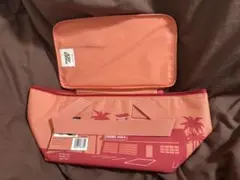 トレジョ保冷バッグ サーモンピンク