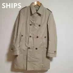SHIPS シップス トレンチコート THINSULATEライナー シルク混 Mのサムネイル