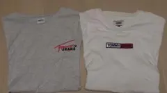 【最終値下げ】Tommy Jeans 半袖Tシャツセット グレー ホワイト