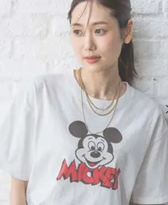 GLOBAL WORK ミッキーマウス Tシャツ M