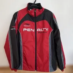 PENALTY ピステ ウィンドブレーカー レッド ブラック M